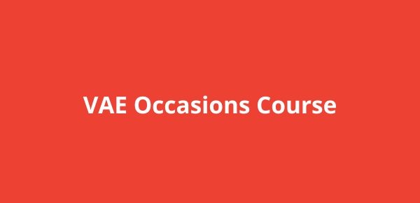 VAE occasions Course