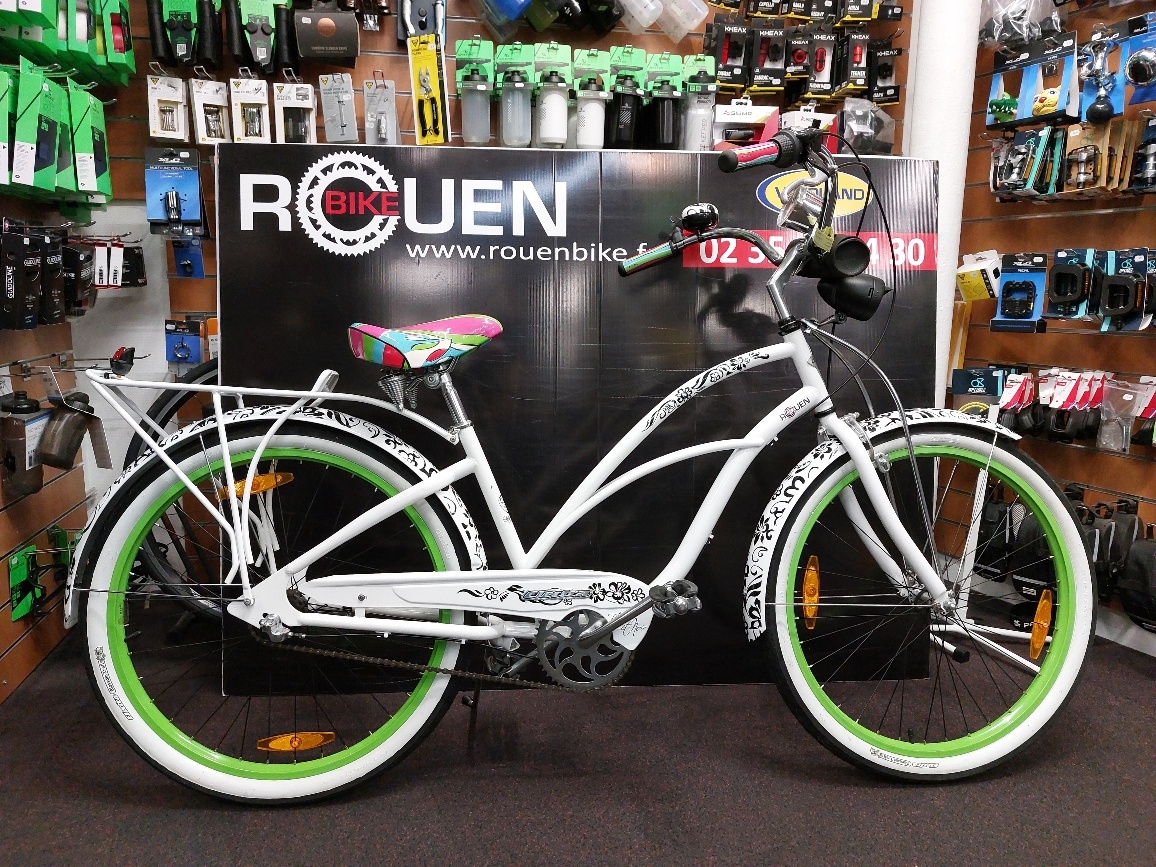 Vélo américain rétro cruiser femme Electra