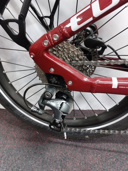 Vélo pliant électrique Fold Hybrid 500 Cube Rouge