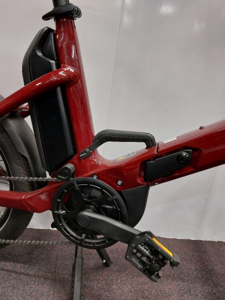 Vélo pliant électrique Fold Hybrid 500 Cube Rouge