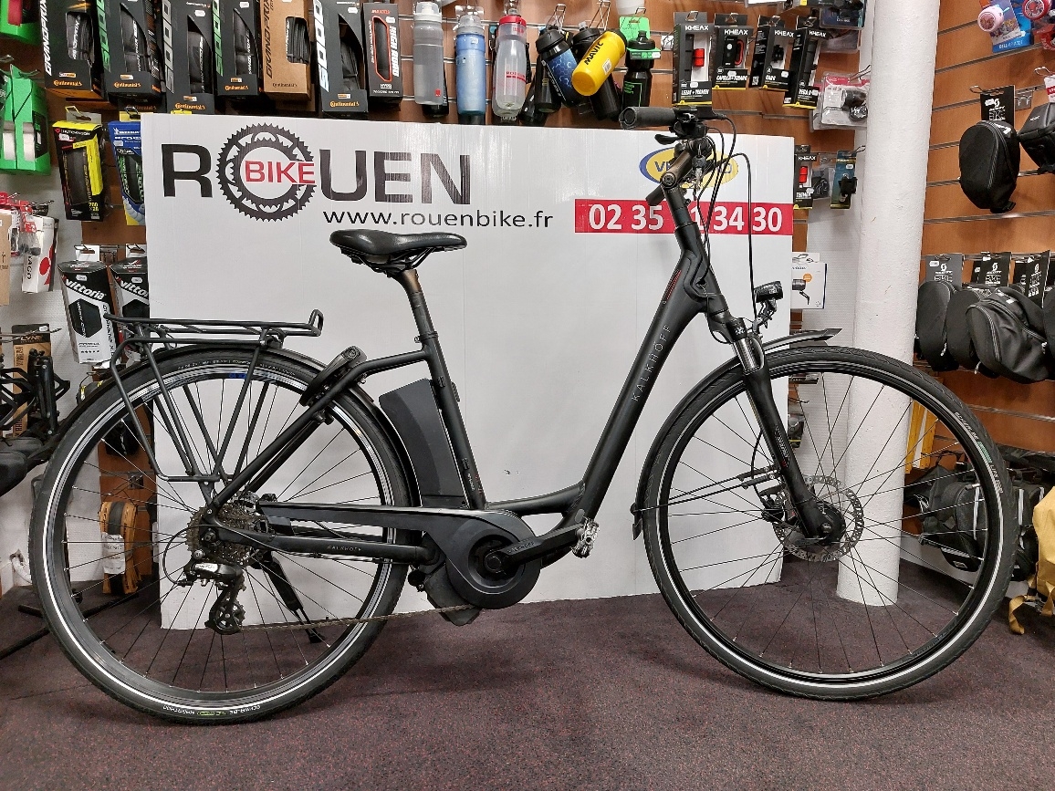 Vélo VTC électrique Kalkhoff Voyager Impulse noir